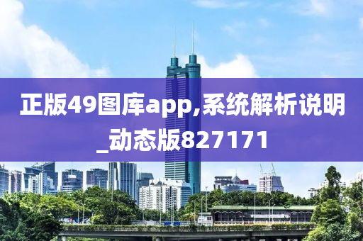 正版49图库app,系统解析说明_动态版827171