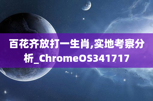 百花齐放打一生肖,实地考察分析_ChromeOS341717