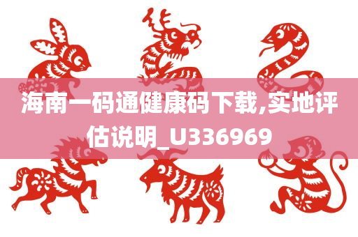 海南一码通健康码下载,实地评估说明_U336969