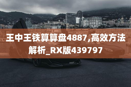 王中王铁算算盘4887,高效方法解析_RX版439797