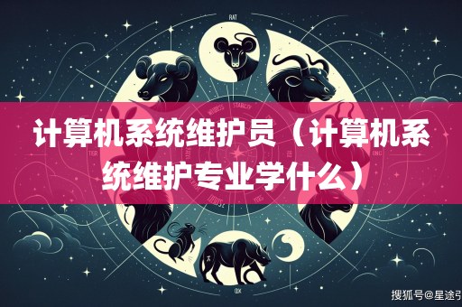 计算机系统维护员（计算机系统维护专业学什么）