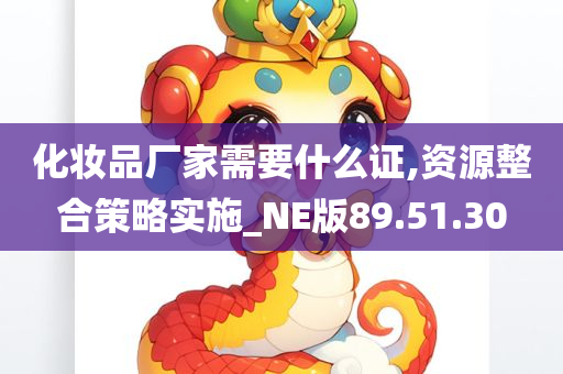 化妆品厂家需要什么证,资源整合策略实施_NE版89.51.30