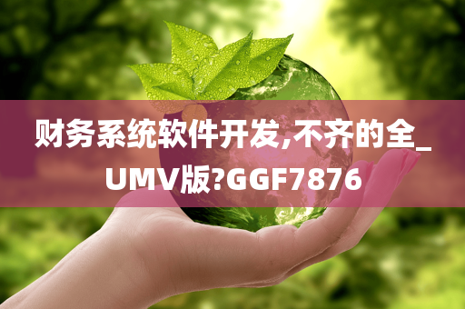 财务系统软件开发,不齐的全_UMV版?GGF7876