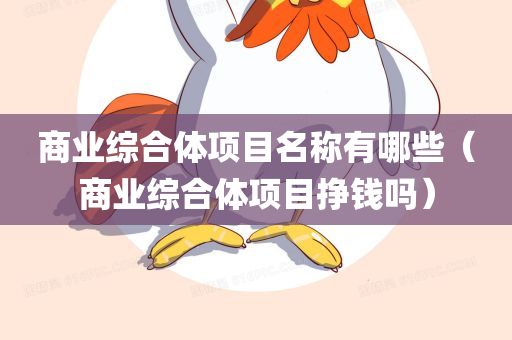 商业综合体项目名称有哪些（商业综合体项目挣钱吗）