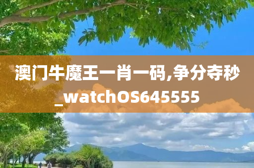 澳门牛魔王一肖一码,争分夺秒_watchOS645555