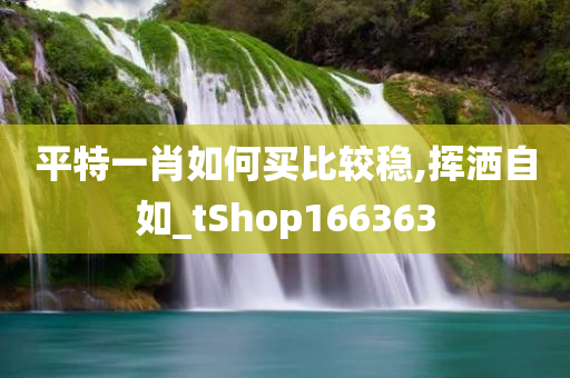 平特一肖如何买比较稳,挥洒自如_tShop166363