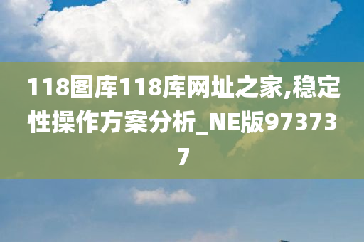 118图库118库网址之家,稳定性操作方案分析_NE版973737