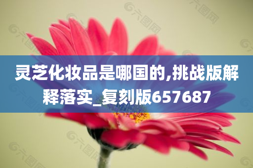 灵芝化妆品是哪国的,挑战版解释落实_复刻版657687