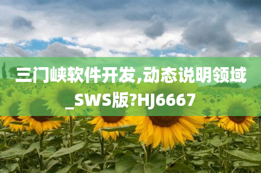 三门峡软件开发,动态说明领域_SWS版?HJ6667