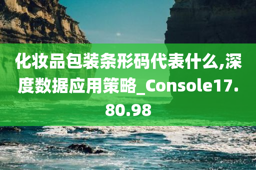 化妆品包装条形码代表什么,深度数据应用策略_Console17.80.98