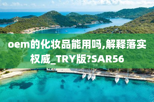 oem的化妆品能用吗,解释落实权威_TRY版?SAR56