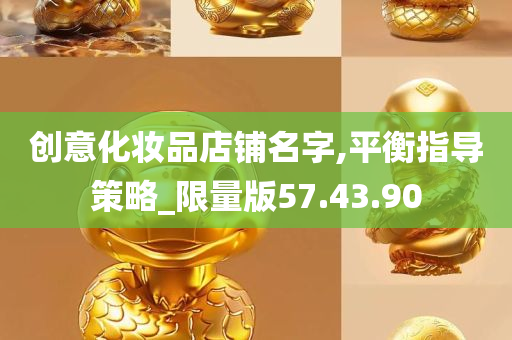 创意化妆品店铺名字,平衡指导策略_限量版57.43.90