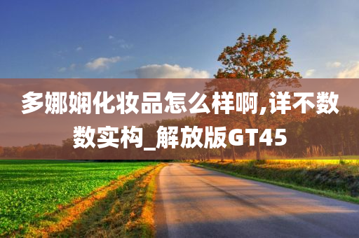 多娜娴化妆品怎么样啊,详不数数实构_解放版GT45