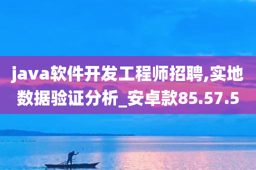 java软件开发工程师招聘,实地数据验证分析_安卓款85.57.50