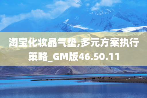 淘宝化妆品气垫,多元方案执行策略_GM版46.50.11