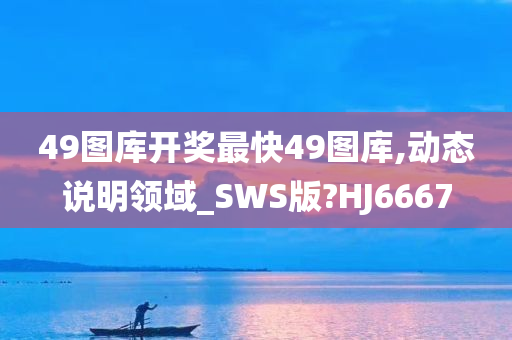 49图库开奖最快49图库,动态说明领域_SWS版?HJ6667