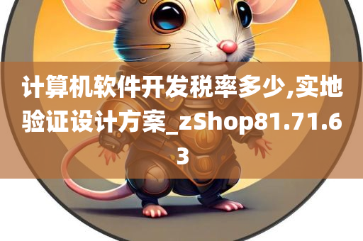 计算机软件开发税率多少,实地验证设计方案_zShop81.71.63