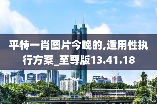 平特一肖图片今晚的,适用性执行方案_至尊版13.41.18