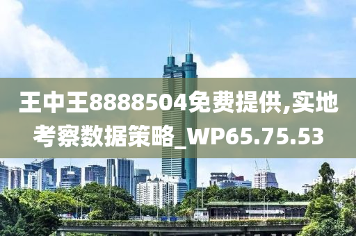 王中王8888504免费提供,实地考察数据策略_WP65.75.53