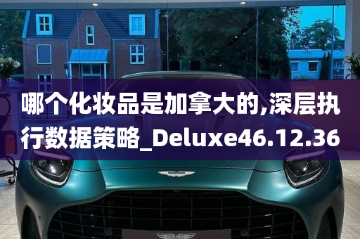 哪个化妆品是加拿大的,深层执行数据策略_Deluxe46.12.36