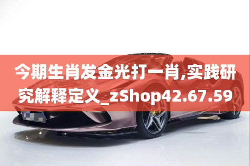 今期生肖发金光打一肖,实践研究解释定义_zShop42.67.59