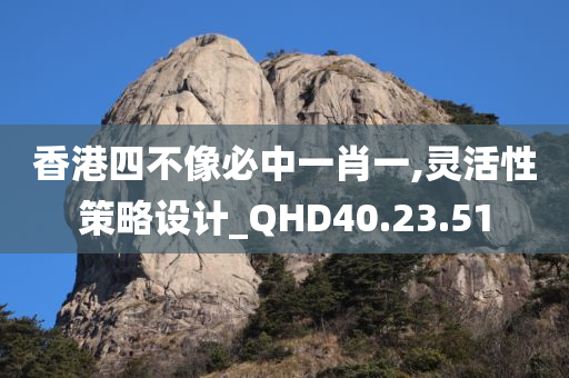 香港四不像必中一肖一,灵活性策略设计_QHD40.23.51