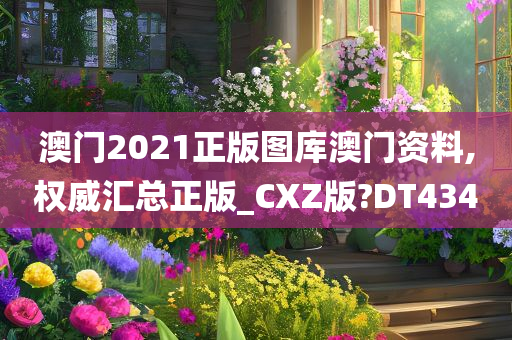 澳门2021正版图库澳门资料,权威汇总正版_CXZ版?DT434