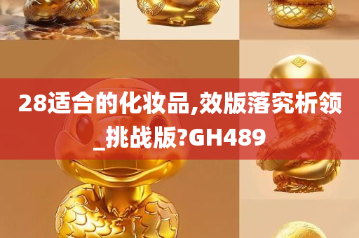 28适合的化妆品,效版落究析领_挑战版?GH489