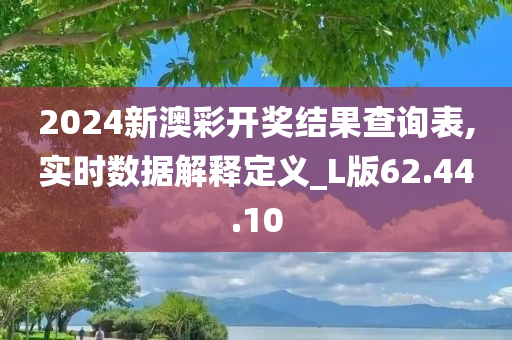 2024新澳彩开奖结果查询表,实时数据解释定义_L版62.44.10