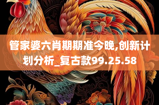 管家婆六肖期期准今晚,创新计划分析_复古款99.25.58