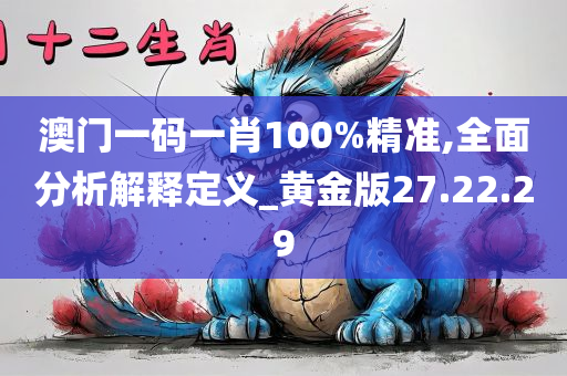 澳门一码一肖100%精准,全面分析解释定义_黄金版27.22.29