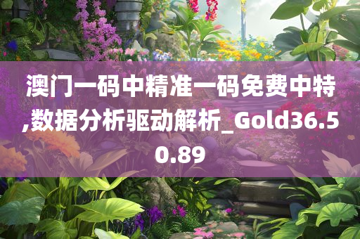 澳门一码中精准一码免费中特,数据分析驱动解析_Gold36.50.89