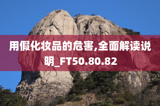 用假化妆品的危害,全面解读说明_FT50.80.82