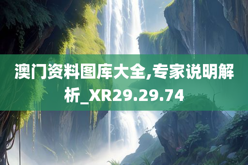 澳门资料图库大全,专家说明解析_XR29.29.74