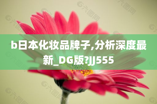 b日本化妆品牌子,分析深度最新_DG版?JJ555