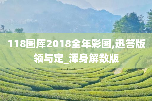 118图库2018全年彩图,迅答版领与定_浑身解数版