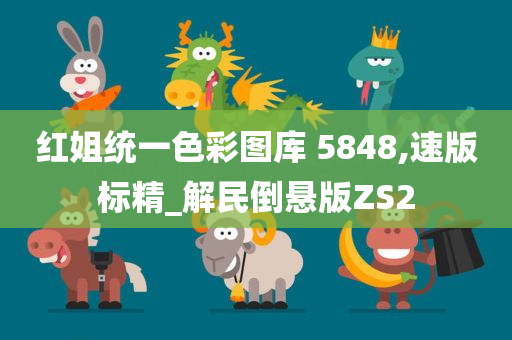 红姐统一色彩图库 5848,速版标精_解民倒悬版ZS2