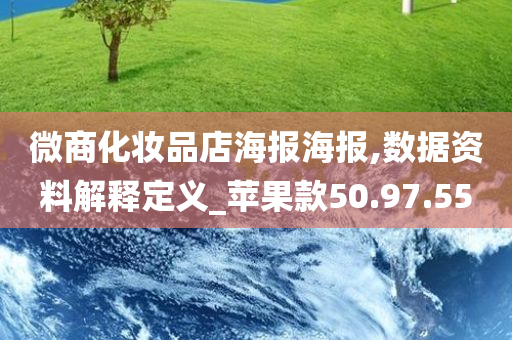 微商化妆品店海报海报,数据资料解释定义_苹果款50.97.55