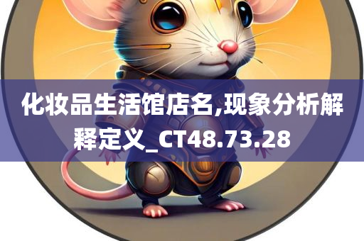 化妆品生活馆店名,现象分析解释定义_CT48.73.28