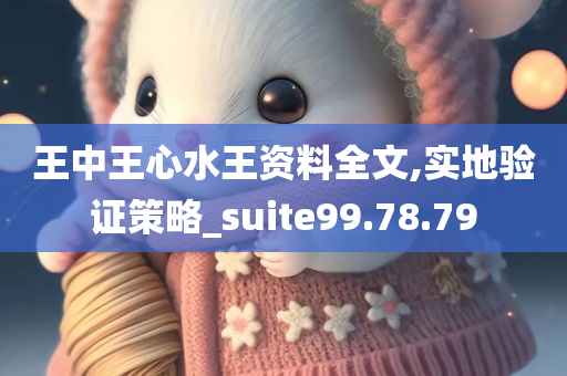 王中王心水王资料全文,实地验证策略_suite99.78.79