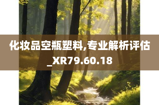 化妆品空瓶塑料,专业解析评估_XR79.60.18