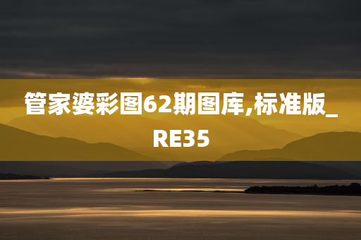 管家婆彩图62期图库,标准版_RE35