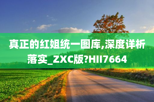 真正的红姐统一图库,深度详析落实_ZXC版?HII7664