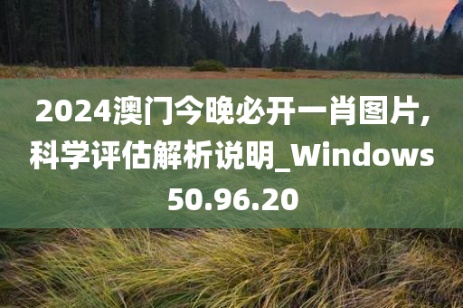 2024澳门今晚必开一肖图片,科学评估解析说明_Windows50.96.20