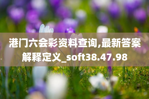 港门六会彩资料查询,最新答案解释定义_soft38.47.98