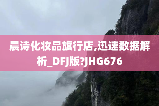 晨诗化妆品旗行店,迅速数据解析_DFJ版?JHG676