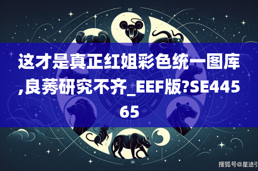 这才是真正红姐彩色统一图库,良莠研究不齐_EEF版?SE44565