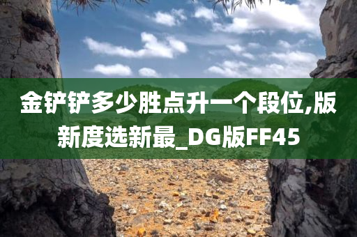 金铲铲多少胜点升一个段位,版新度选新最_DG版FF45