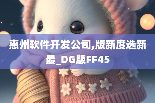 惠州软件开发公司,版新度选新最_DG版FF45