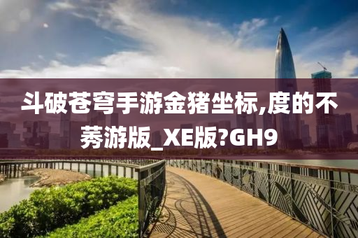 斗破苍穹手游金猪坐标,度的不莠游版_XE版?GH9